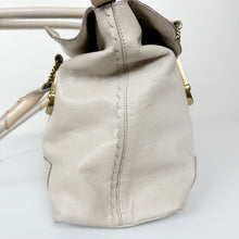 Load image into Gallery viewer, Anna Sui Cream Leather Handbag
