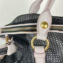 Load image into Gallery viewer, Miu Miu Black 2-Way Mesh Bow Purse
