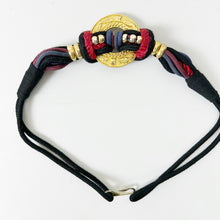 Load image into Gallery viewer, 80s Medallion Rope Belt XL
