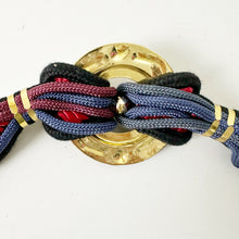 Load image into Gallery viewer, 80s Medallion Rope Belt XL
