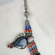 Load image into Gallery viewer, Vintage Lapis Lazuli Ethnic Necklace
